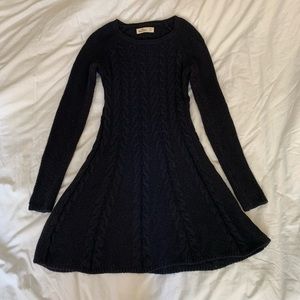 cozy knit sweater dress 🍂